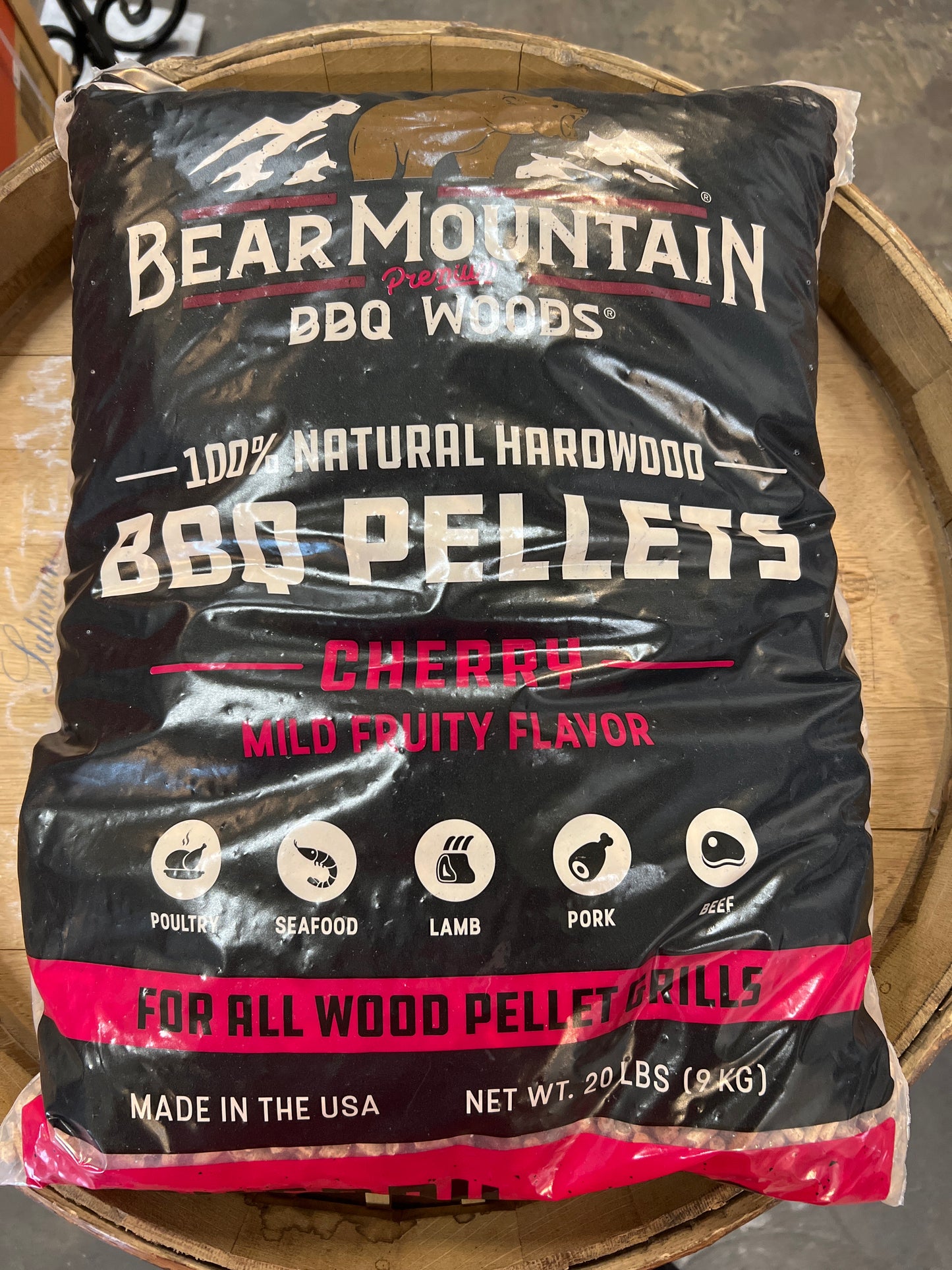 Bear Mountain 20lb Pellet - Chery
