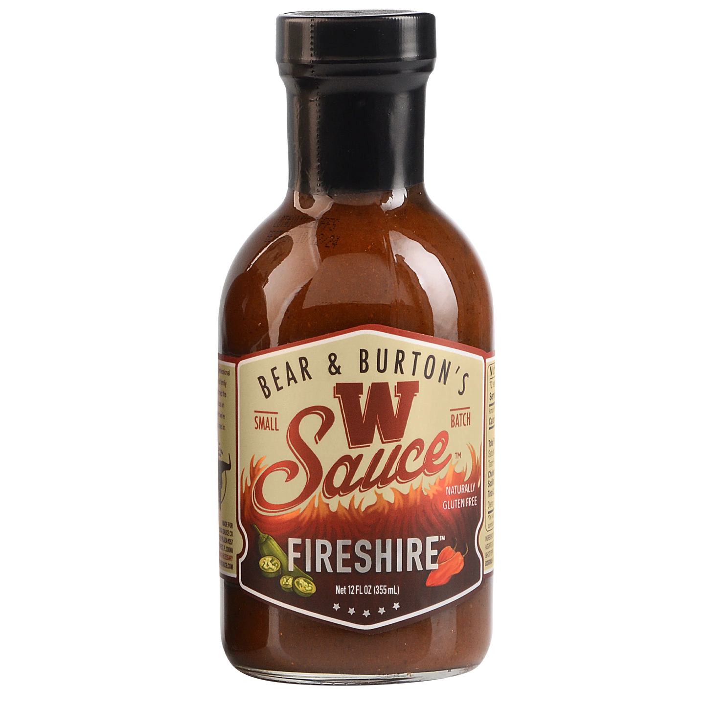 Bear & Burton's W Sauce Fireshire 12 oz