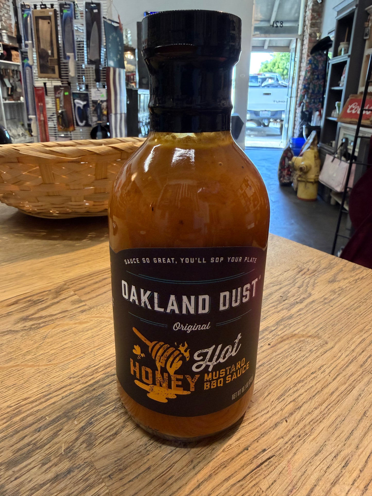 Oakland Dust Hot Honey Mustard BBQ Sauce