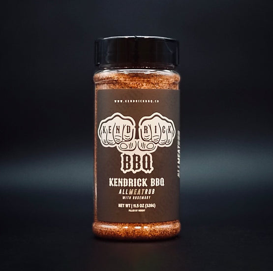 Kendrick BBQ All Meat Rub With Rosemary 11.5 oz