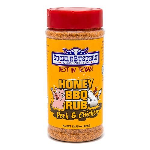 SuckleBusters Honey BBQ Rub 13.75 oz