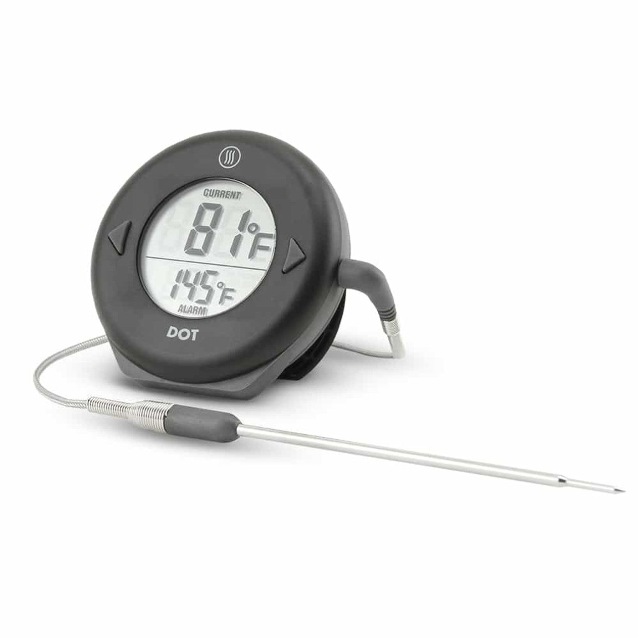 ThermoWorks DOT® Simple Alarm Thermometer - Black