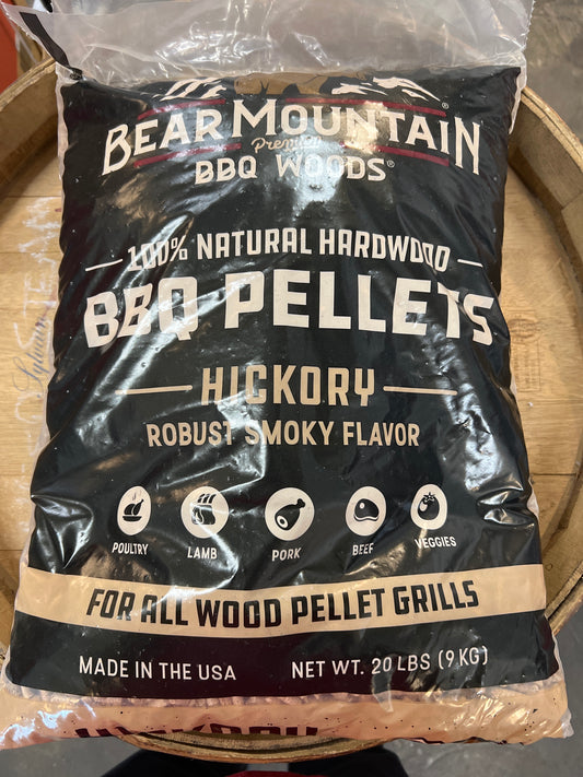 Bear Mountain 20lb Pellet - Hickory
