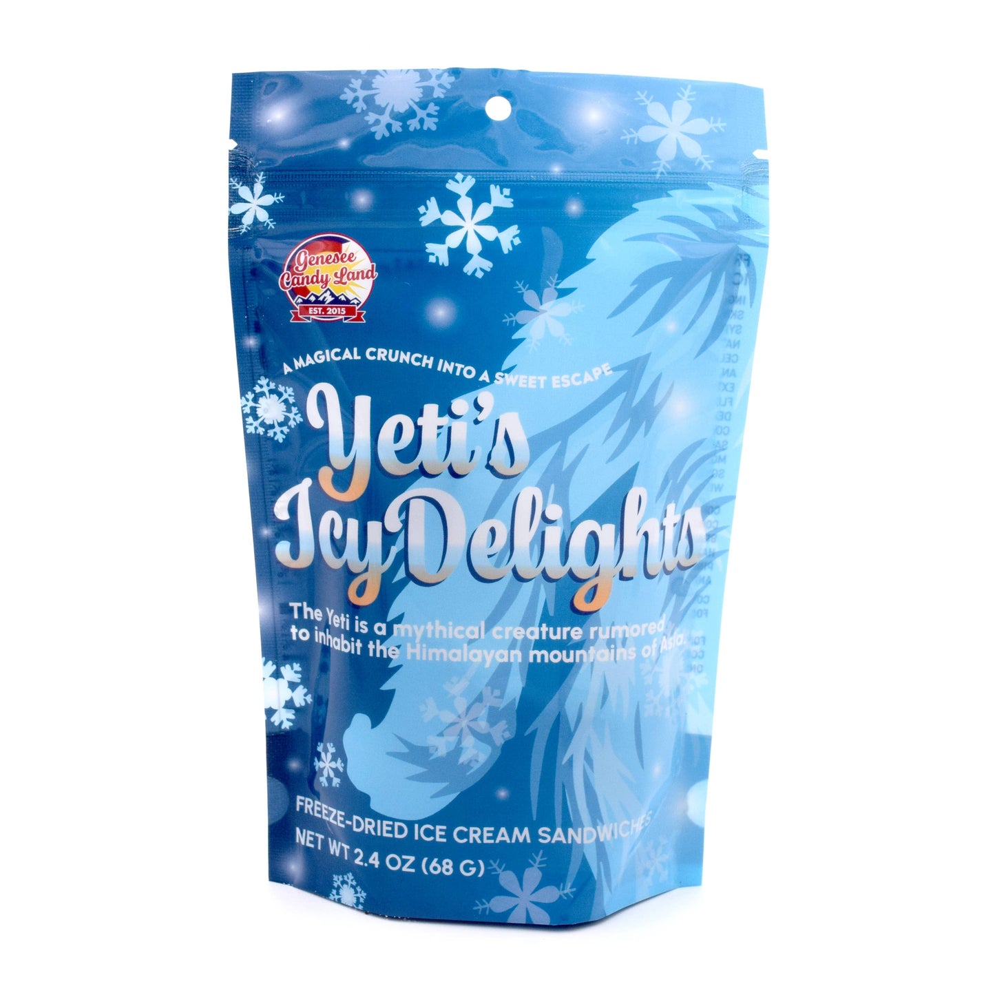 Yeti's Icy Delights (Freeze-Dried Ice Cream Sandwiches)