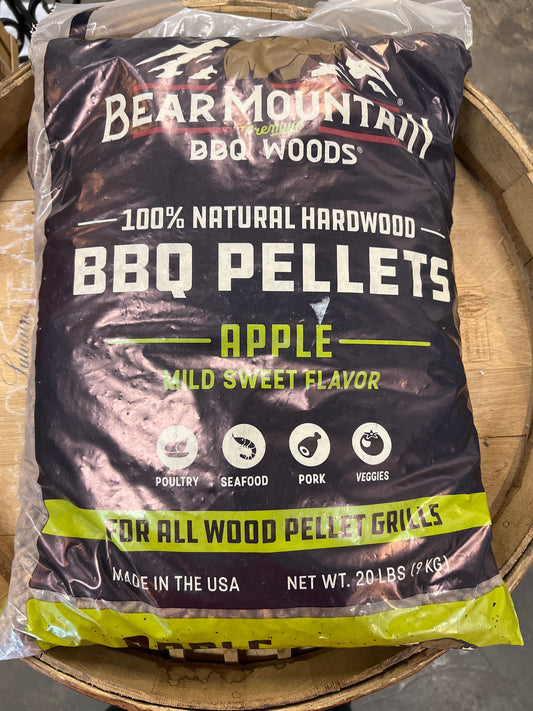 Bear Mountain 20lb Pellet - Apple