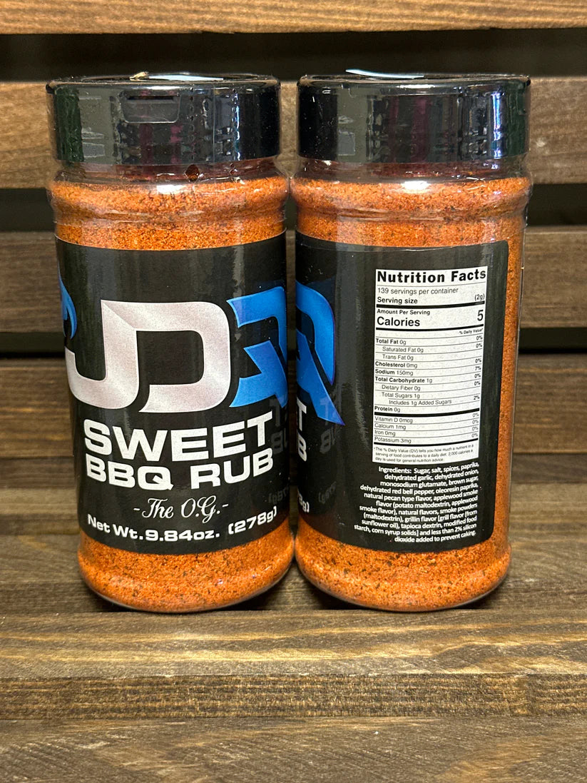 JDQ BBQ Sweet BBQ Rub 9.84 oz