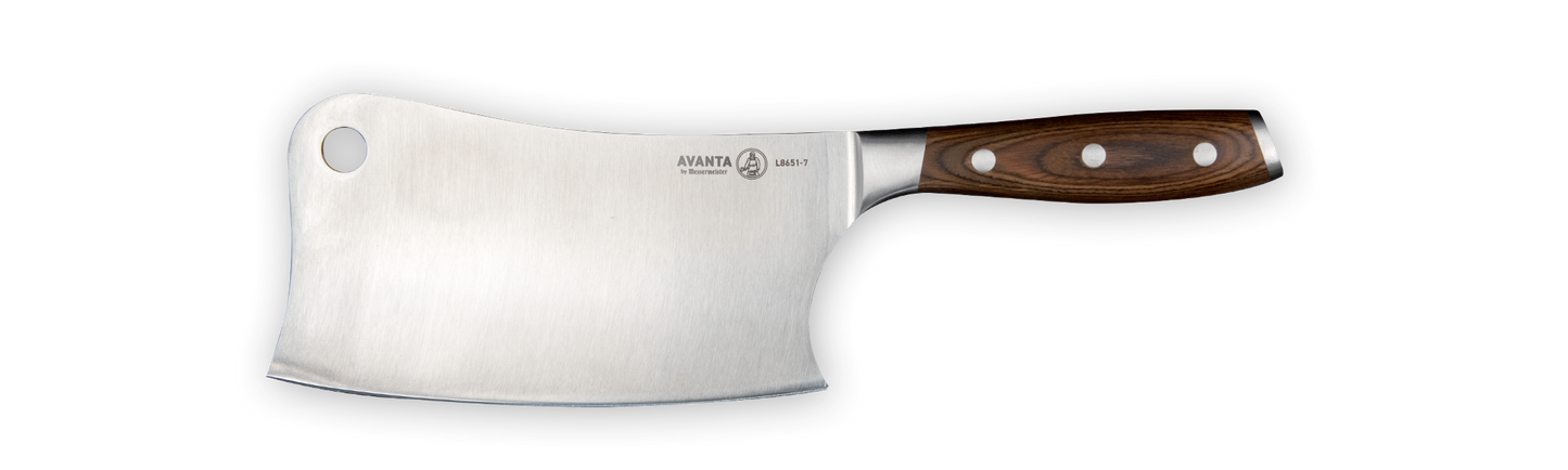 Messermeister - Avanta Pakkawood Heavy Cleaver - 7"