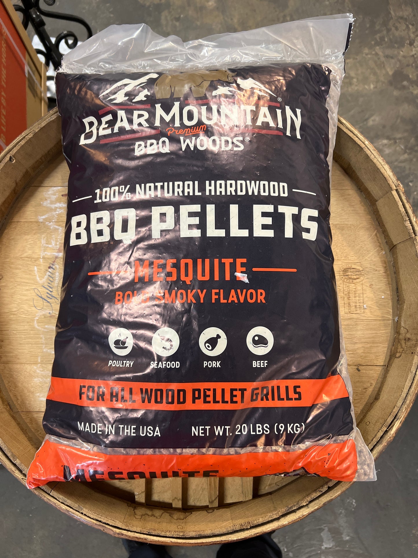 Bear Mountain 20lb Pellet - Mesquite