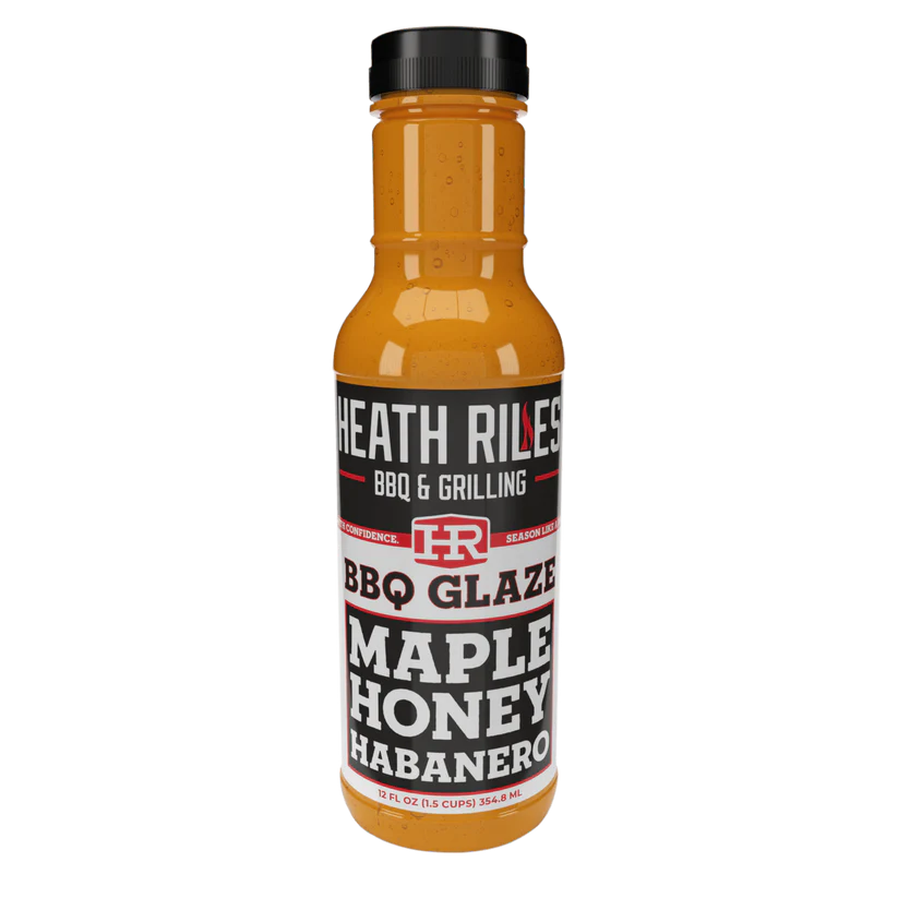 Heath Riles BBQ Maple Honey Habanero BBQ Glaze 12oz