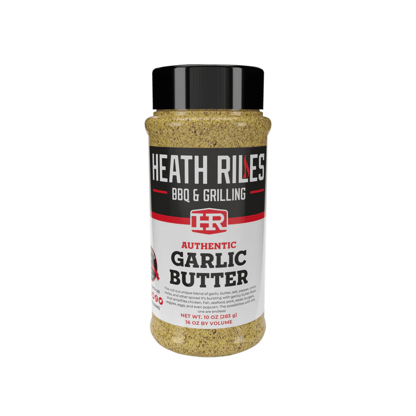 Heath Riles BBQ Garlic Butter Rub 10 oz