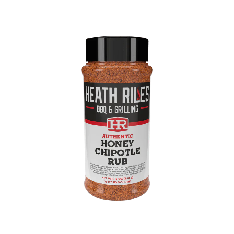 Heath Riles BBQ Honey Chipotle Rub 12 oz