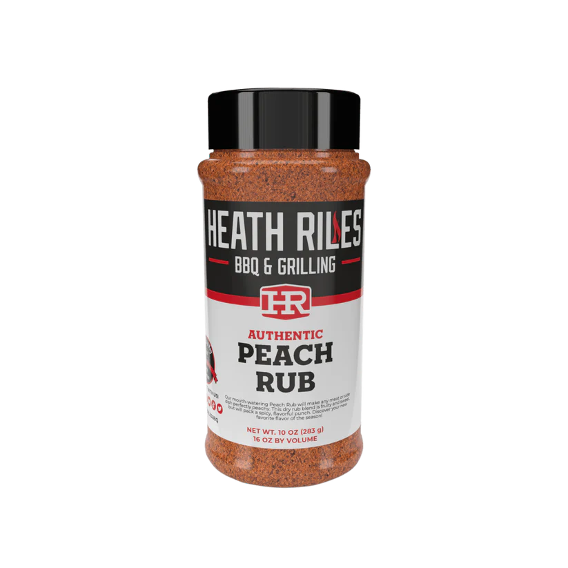 Heath Riles BBQ Peach Rub 10 oz