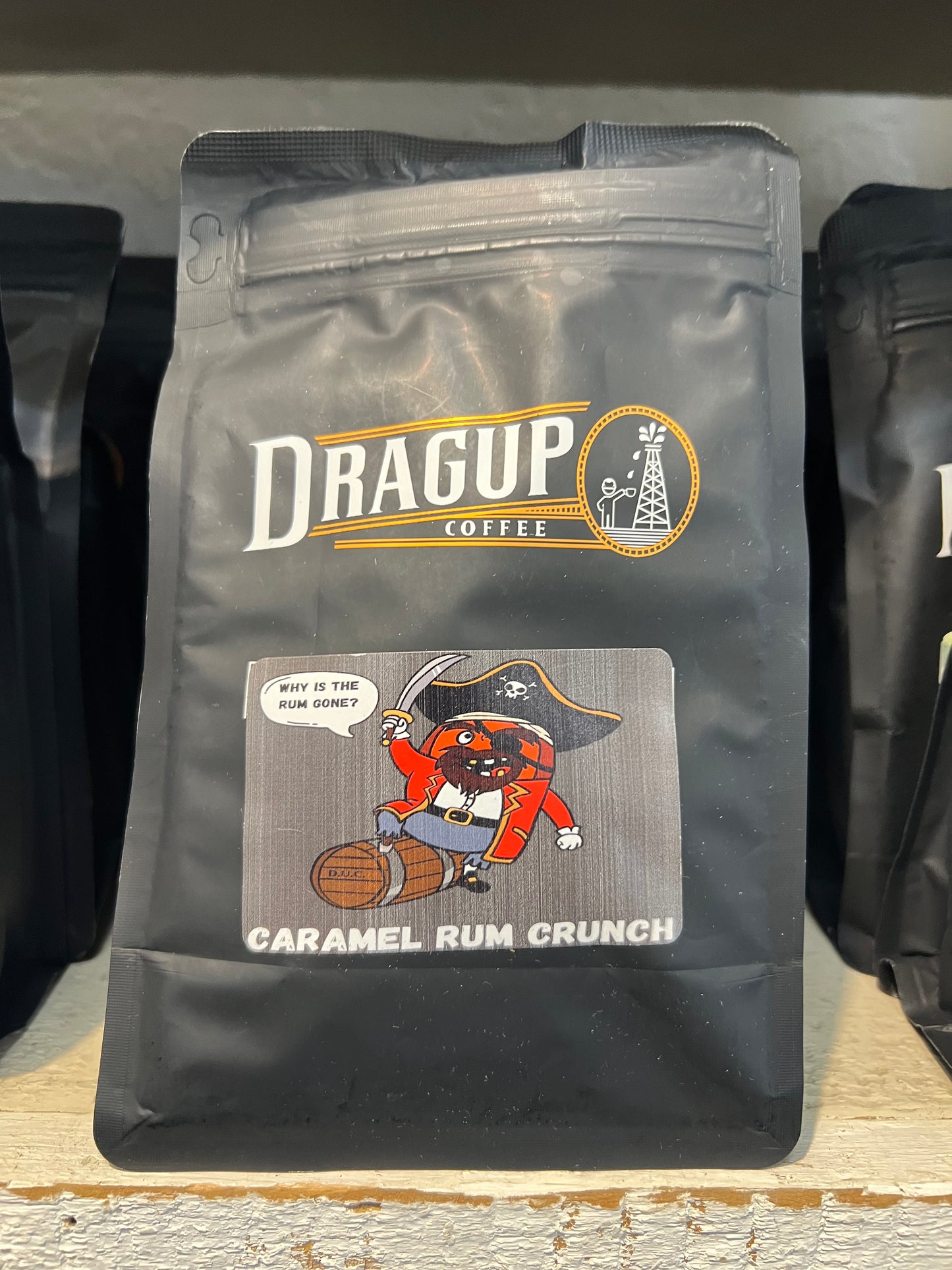 Drag Up Coffee Carmel Rum Crunch