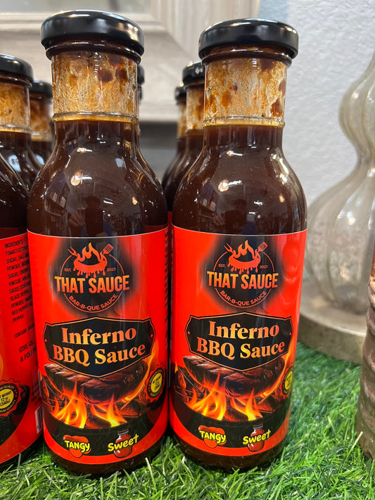 That Sauce Inferno Bbq Sauce