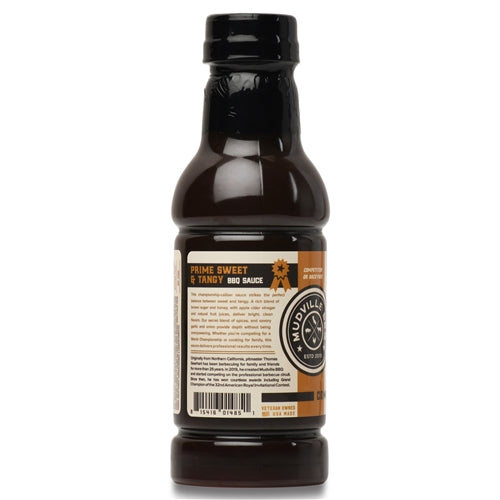 Mudville BBQ Prime Sweet & Tangy Sauce, 16oz