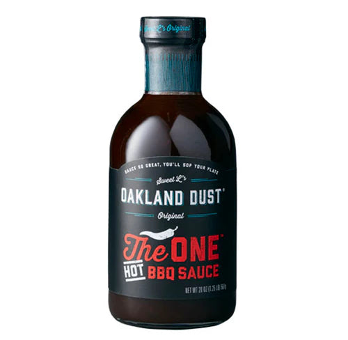 Oakland Dust The HOT One BBQ Sauce 20 oz