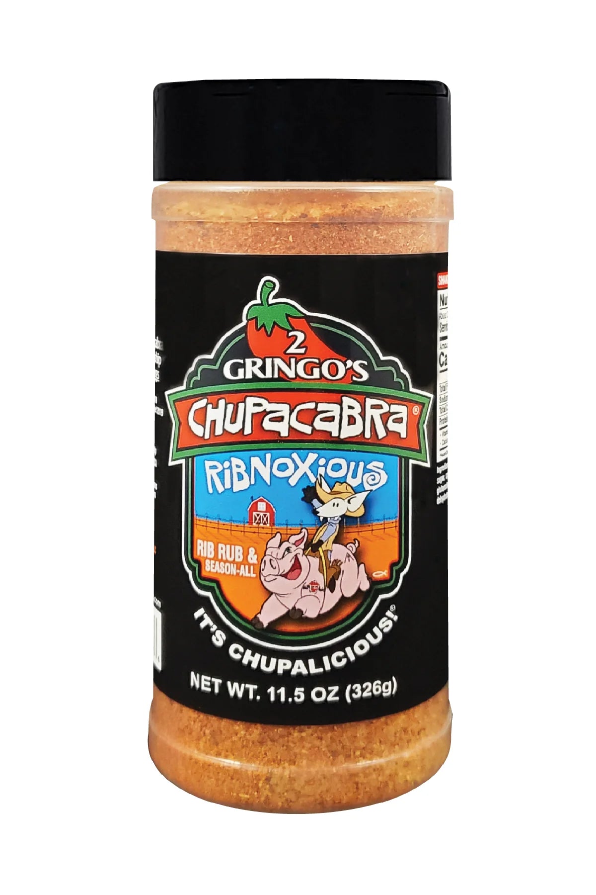 2 GRINGOS CHUPACABRA® RIBNOXIOUS 11.5oz