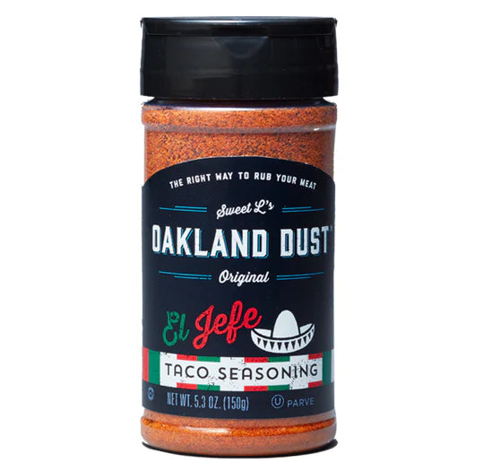 Oakland Dust El Jefe Taco Seasoning 4.5 oz