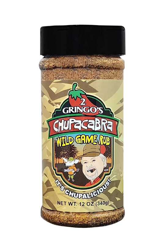 2 Gringo's Chupacabra Wild Game Rub 12 oz