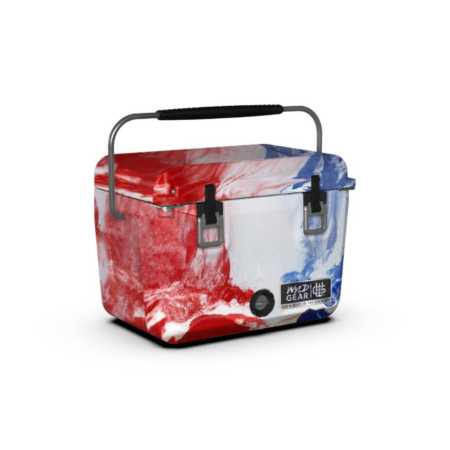 25QT Freedom Series Cooler: RWB 25qt