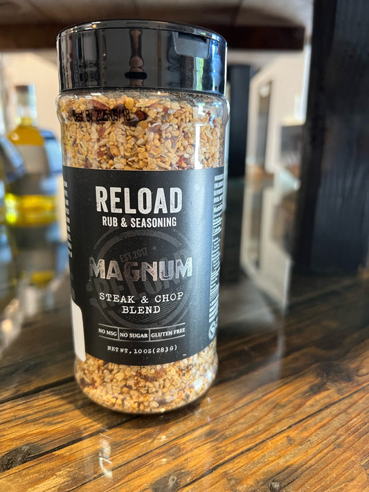 Reload Rub & Seasoning Magnum Steak & Chop Blend 10 oz