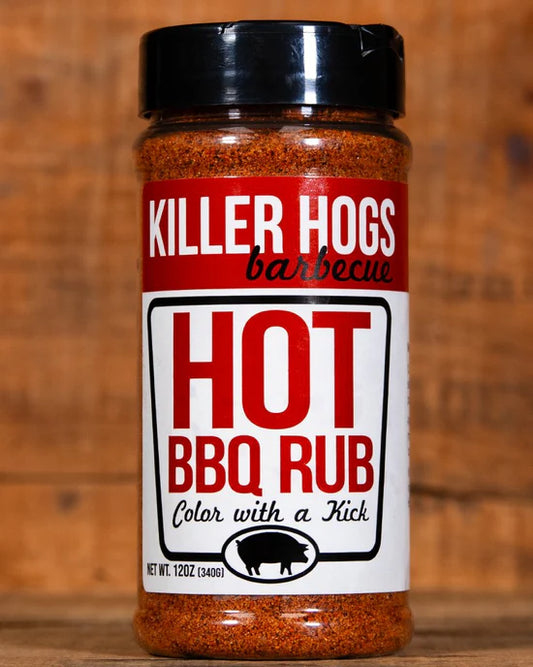 Killer Hogs BBQ Hot BBQ Rub 12 oz