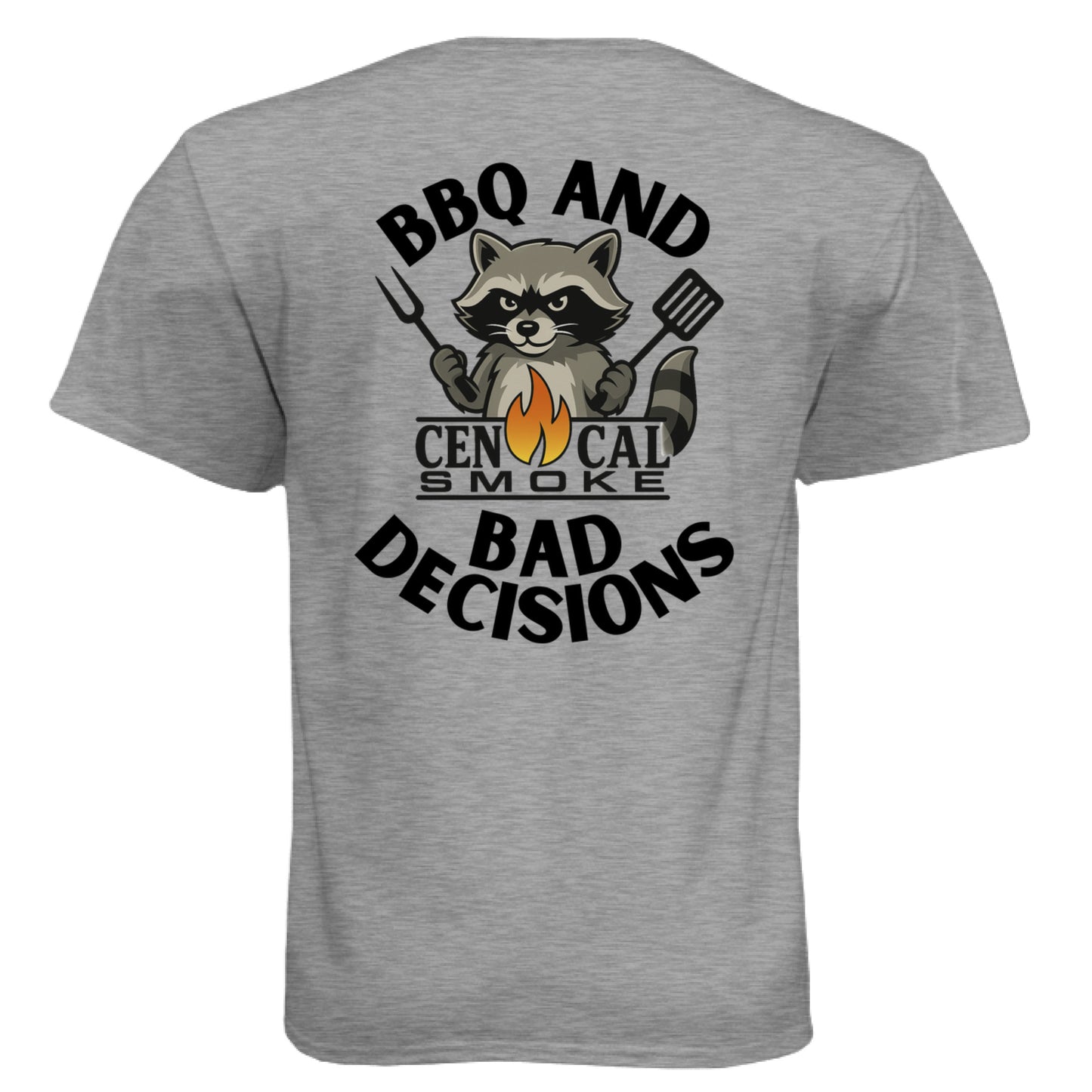 Dark Heather Grey (60/40) - BACK