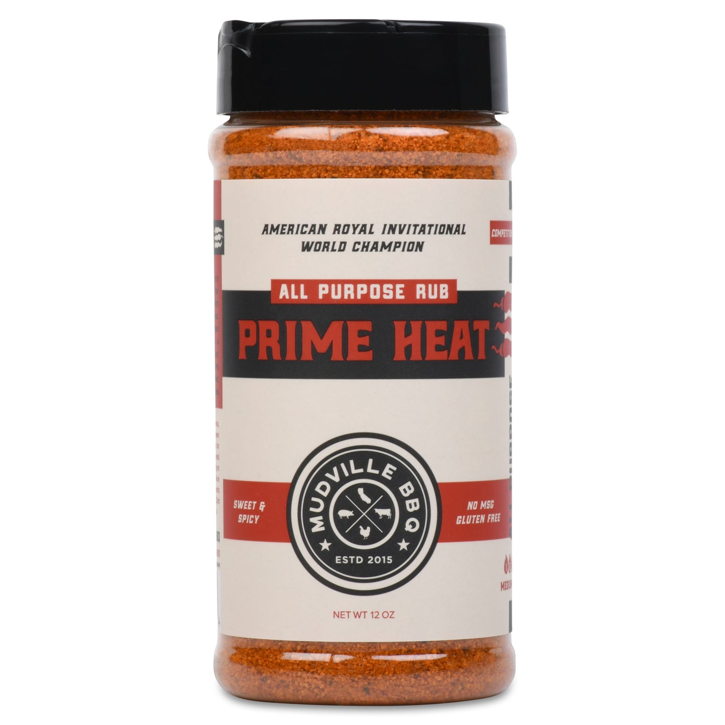 Mudville BBQ Prime Heat 12oz