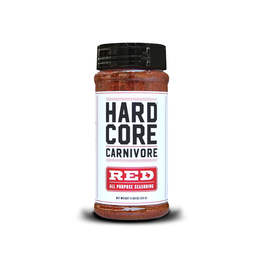 Hardcore Carnivore: Red shaker jar