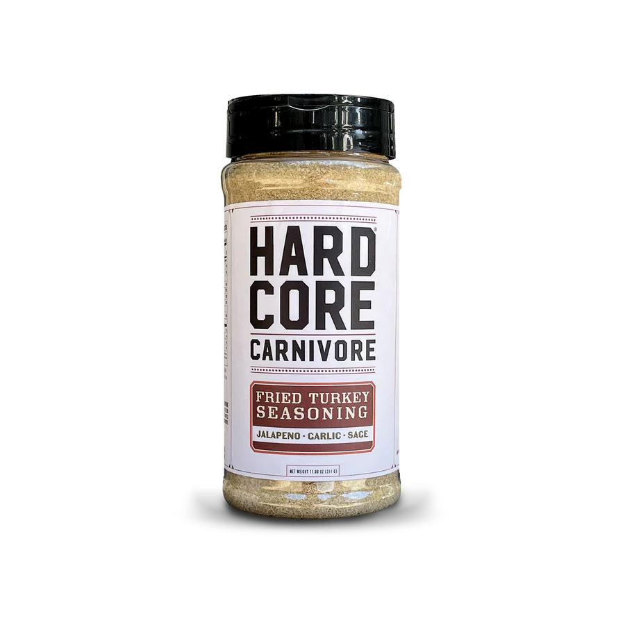 Hardcore Carnivore Fried Turkey Seasoning 11 oz